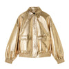 Bibba Golden Leather Jacket