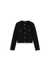 Guetty Black Knit Cardigan