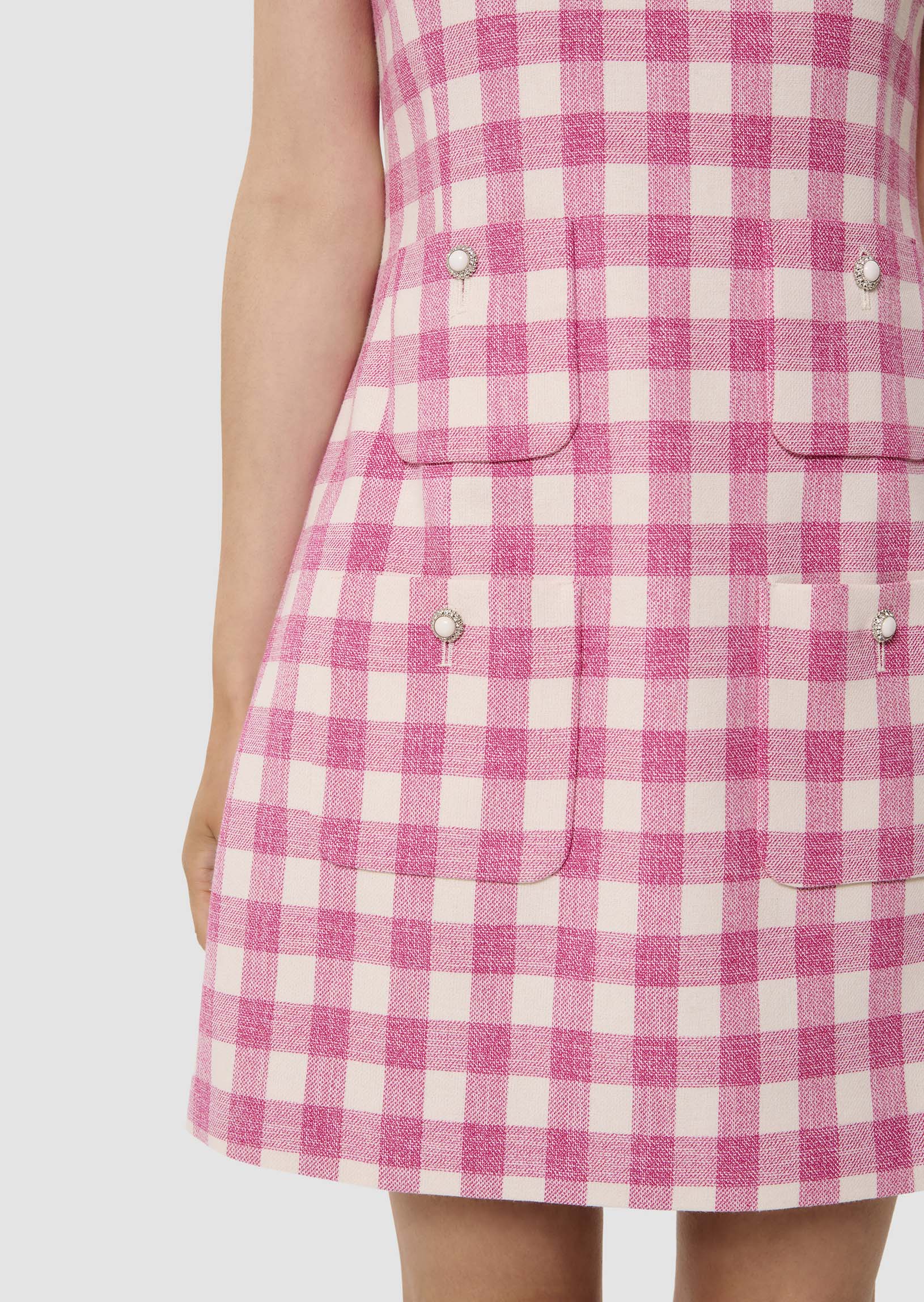 Russel Pink Gingham Dress