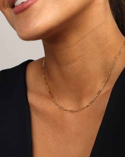 Gold Baby Samantha Chain Necklace