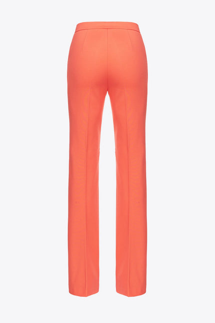 Flared Stretch Technical Trousers