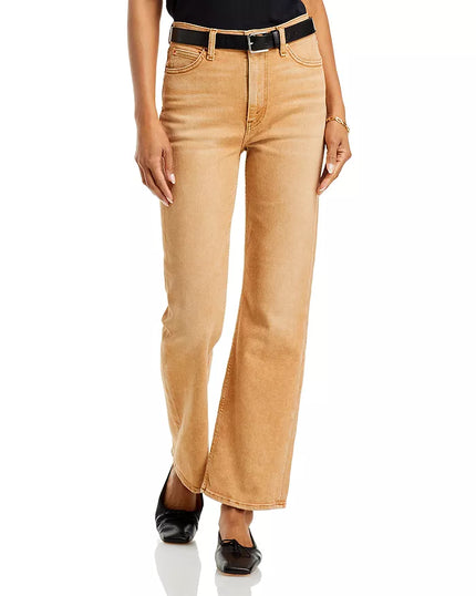 70's Crop Boot Cut Jeans- Desert Sand