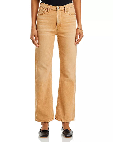 70's Crop Boot Cut Jeans- Desert Sand