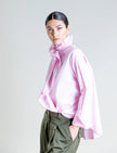 Oxford Ruffle Blouse