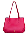 Pre Order Now: Tammy Tote- Solid Red Pebble Leather