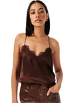 Racer Charmeause Java Camisole