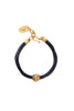 James Leather Bracelet- Black