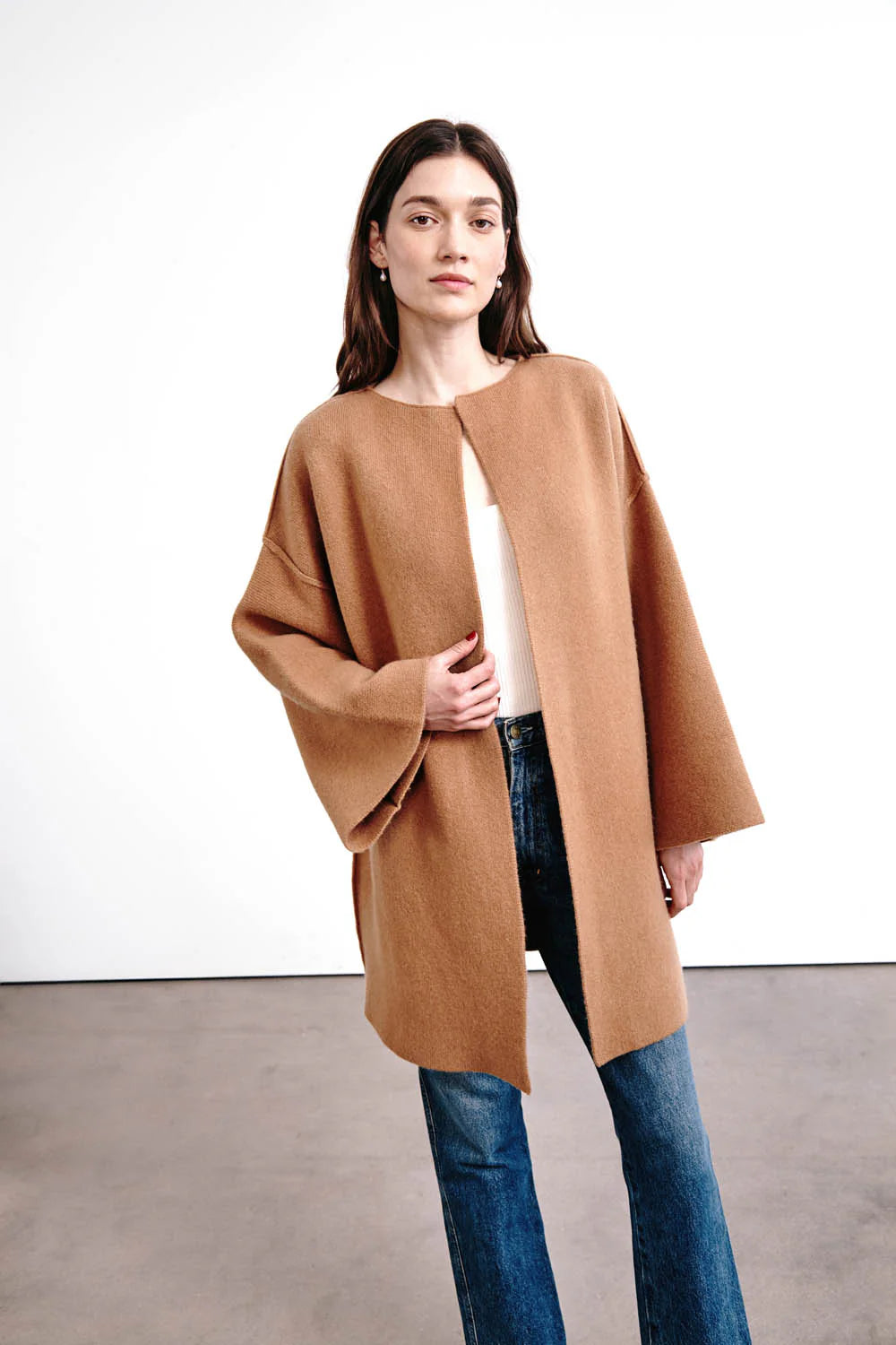 Vienna Wool Cashmere Camel Coat