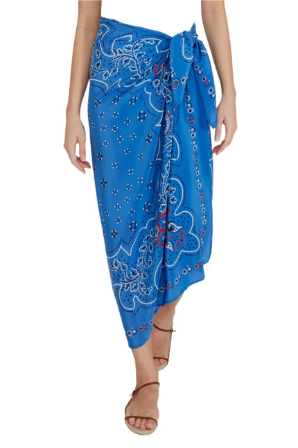 Mandala French Blue Sarong