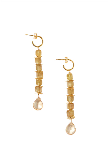 Apatite Drop Earrings