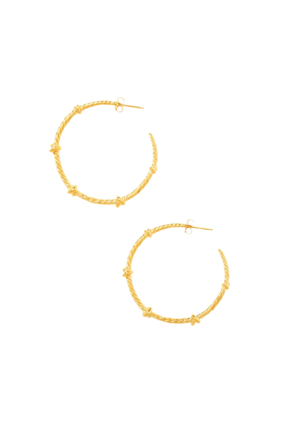 Sailor Hoop Earrings- Gold