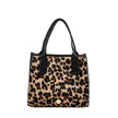 Mauney Satchel Bag-  Cheetah Haircalf