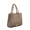 Mauney Satchel Bag- Taupe Solid Pebble