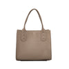 Mauney Satchel Bag- Taupe Solid Pebble