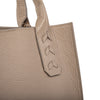 Mauney Satchel Bag- Taupe Solid Pebble