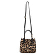 Mauney Satchel Bag-  Cheetah Haircalf