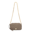 Jackie Camera Bag- Taupe Quilted Pebble Leather