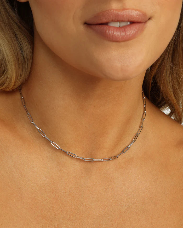 Silver Baby Samantha Chain Necklace