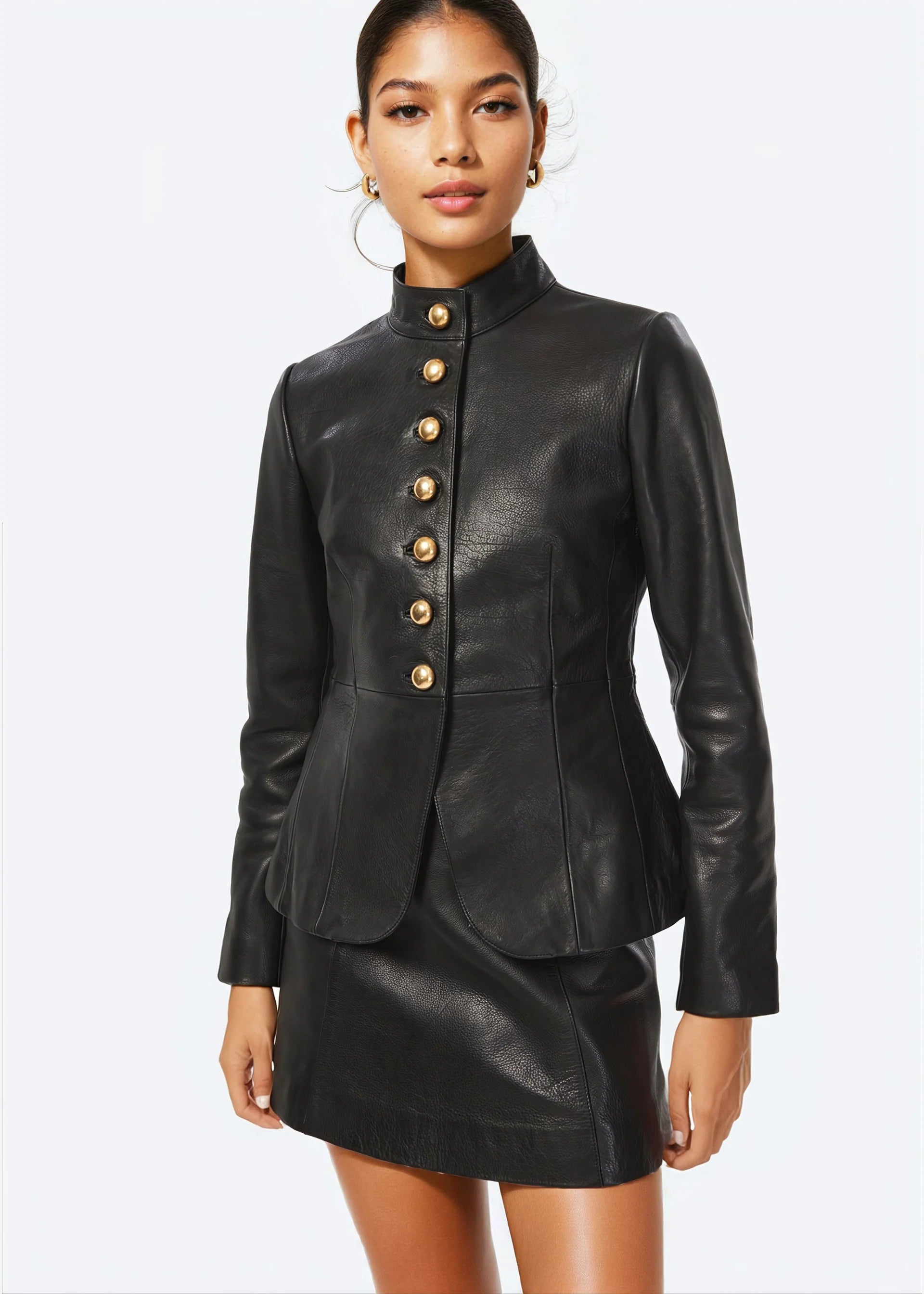 Lorraine Genuine Leather Jacket