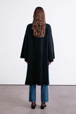 Kerrington Black Wool Cashmere Coat