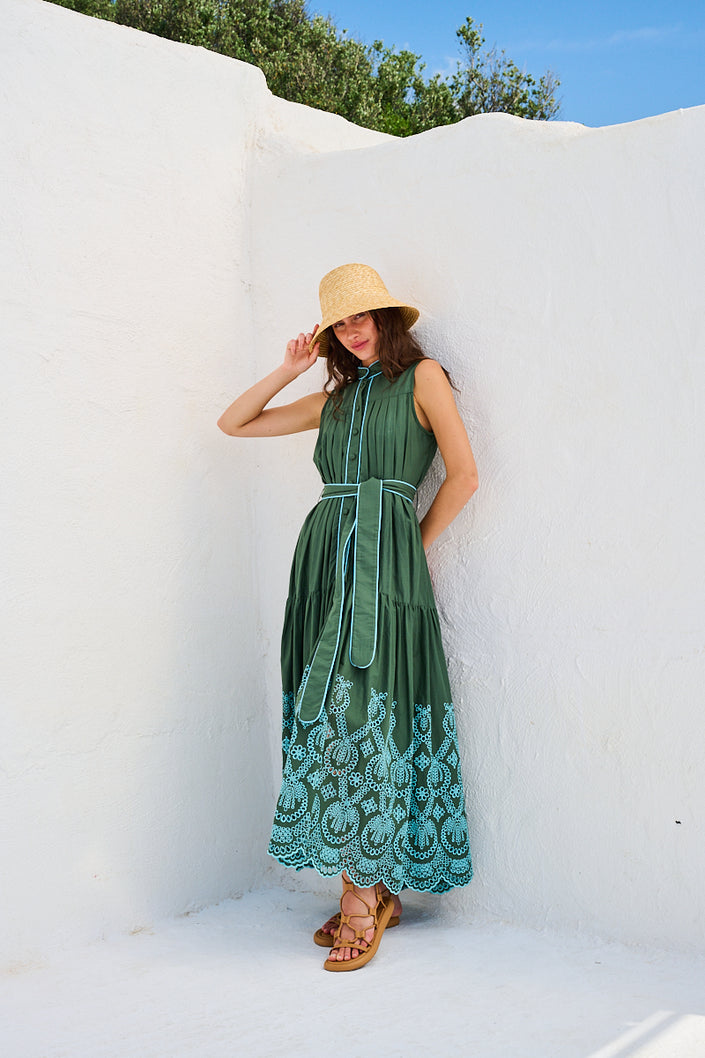 Pesto Maxi Dress