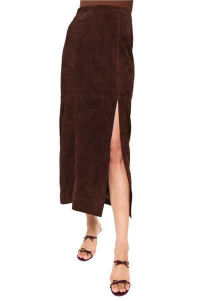 Idris Suede Skirt