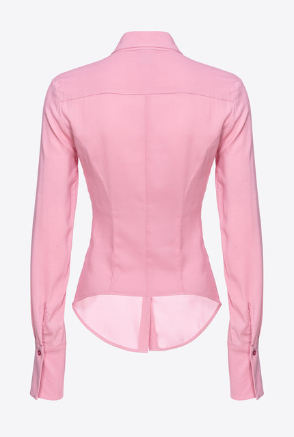 Pink Georgette Blouse