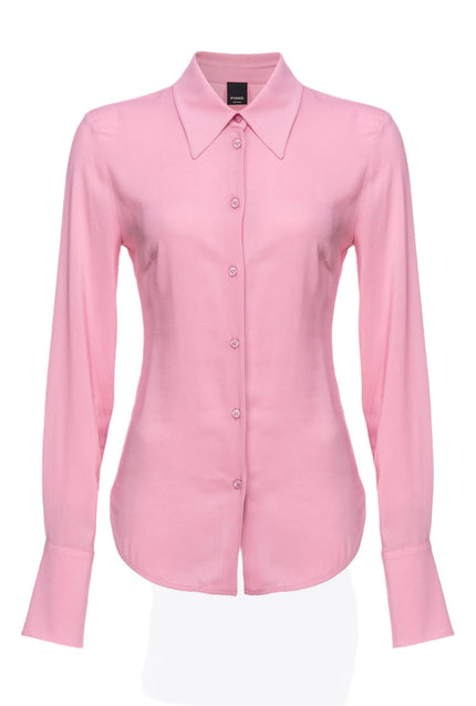 Pink Georgette Blouse