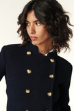 Louman Navy Cardigan