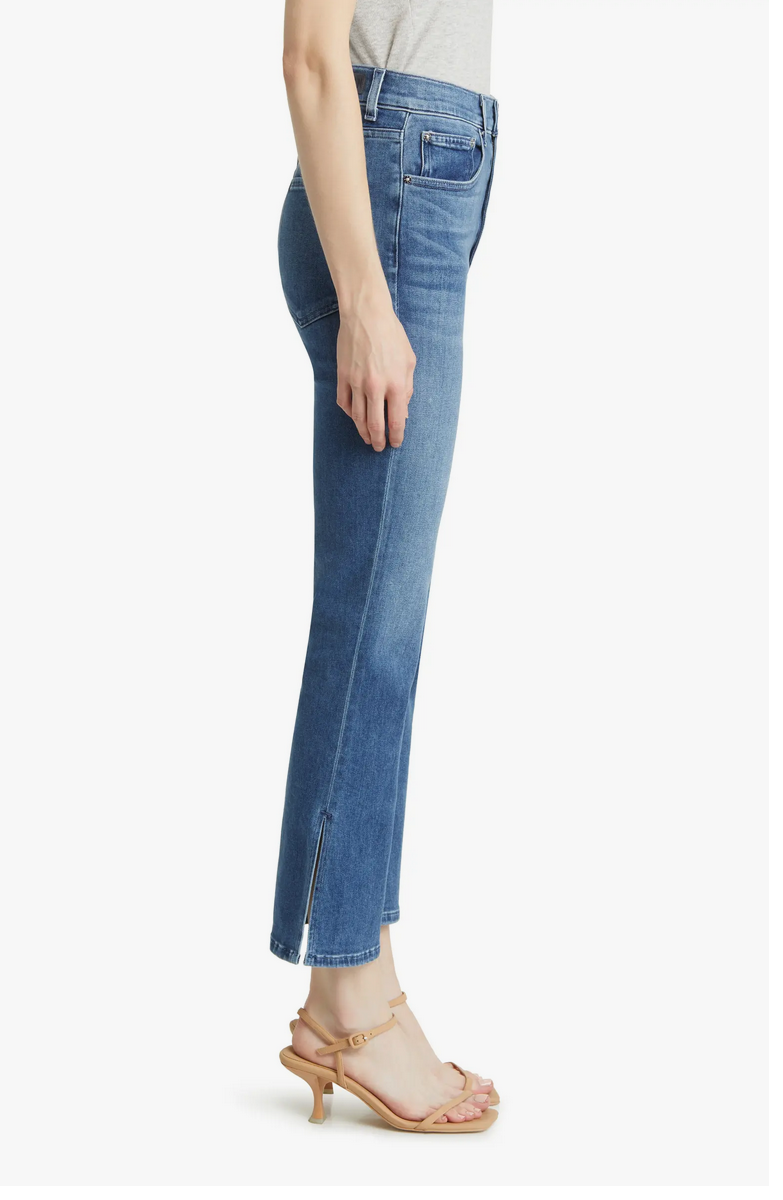 Frame split fashion hem jeans