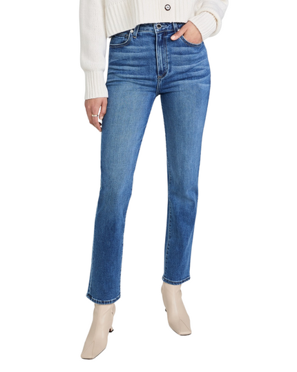 Lara Slim Ankle Jeans- Coast