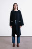 Kerrington Black Wool Cashmere Coat