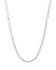 Silver Not Your Basic Tennis Necklace- 16